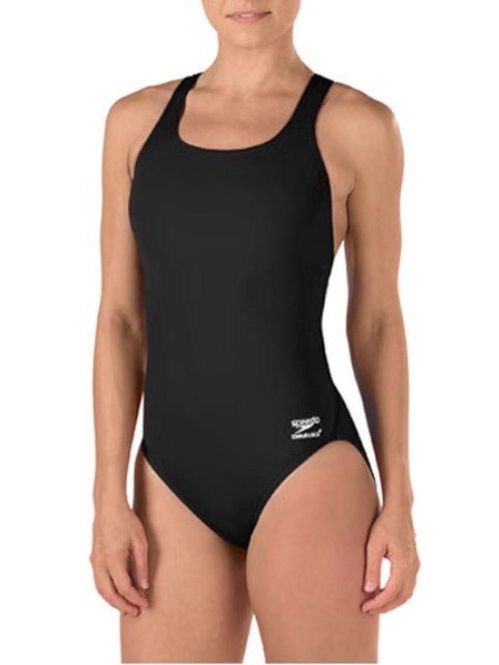 Speedo Girls' Endurance+ Solid Super Pro One Piece Swimsuit Size 10/26
